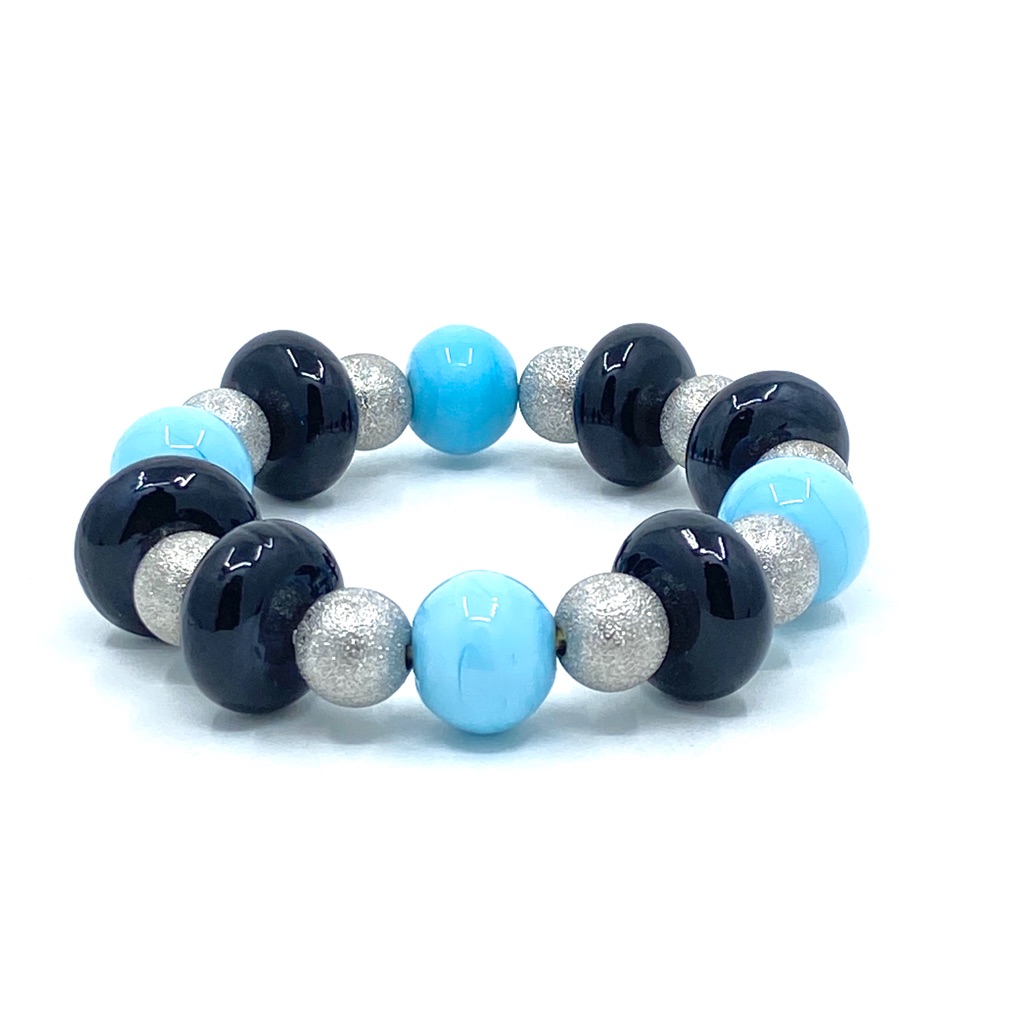 Hand Blown Venetian Glass Bracelet